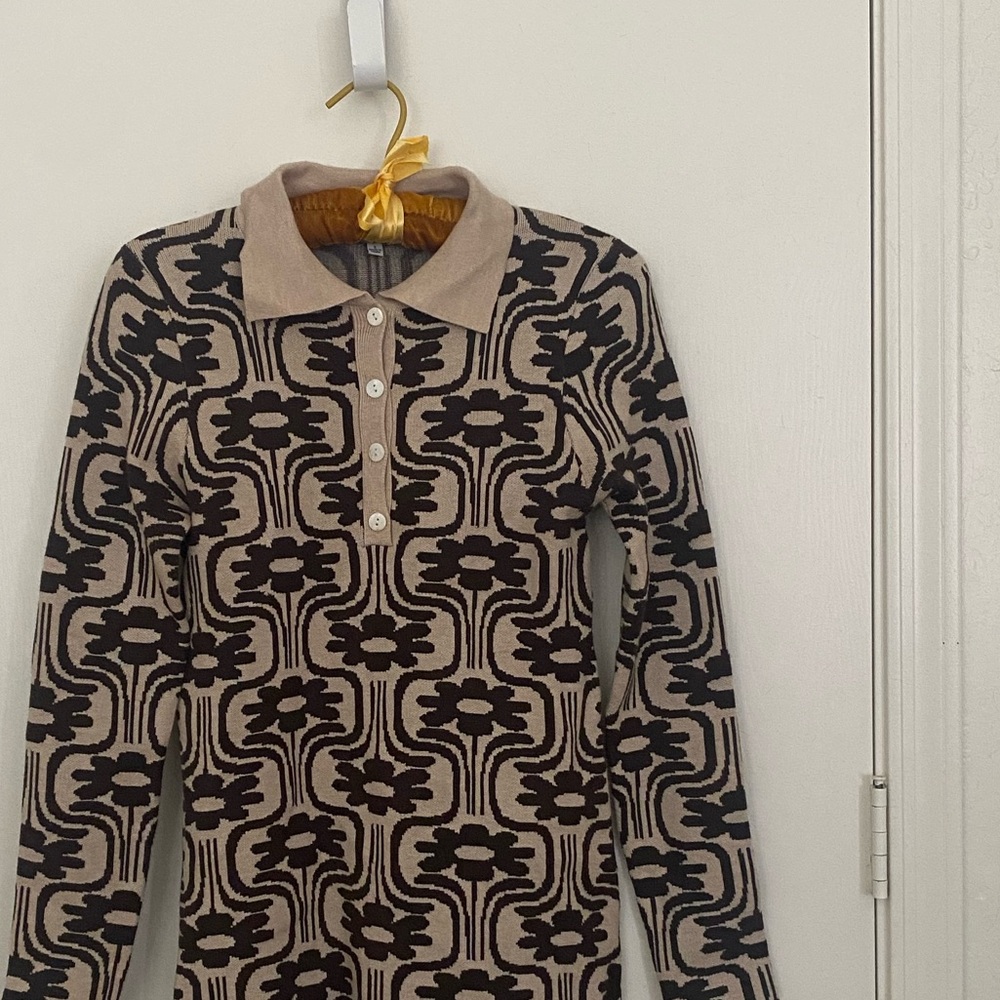 Retro Sweater Dress